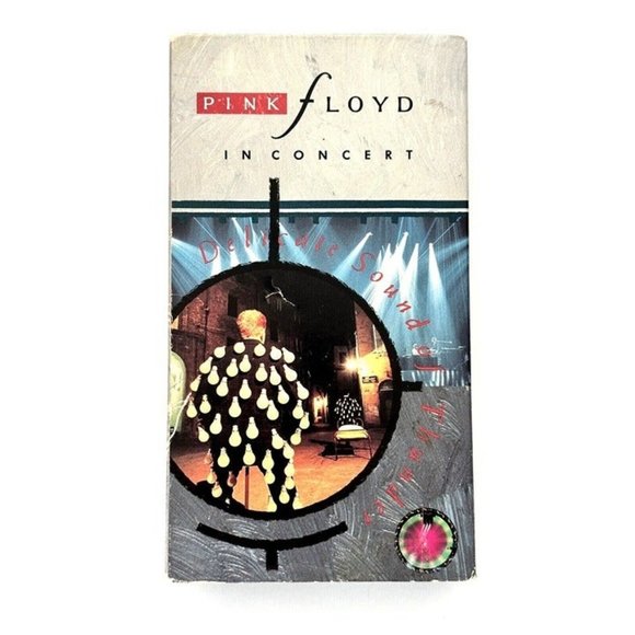 Pink Floyd In Concert - Delicate Sound of Thunder VHS 1989 ~ TESTED - Picture 1 of 3